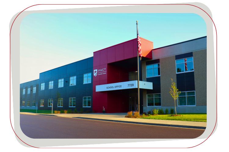 image of building with flagpole